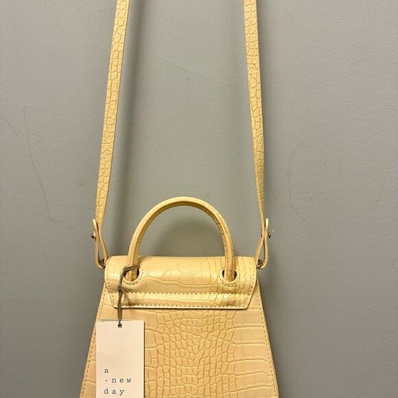 A New Day faux leather, mini satchel. - Picture 6 of 6